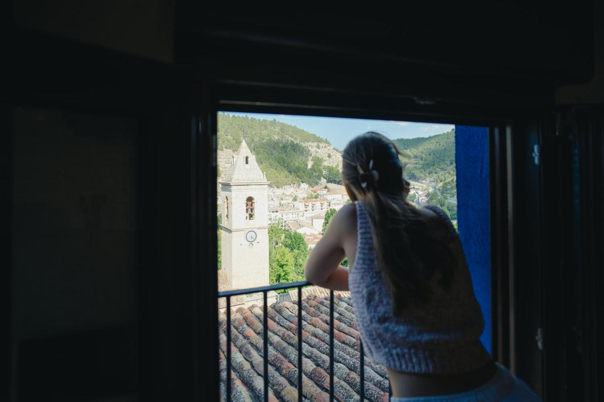 Alojamiento Domotizado Casa El Campanario Alcala del Jucar Esterno foto